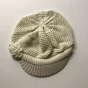 White Knit Hat